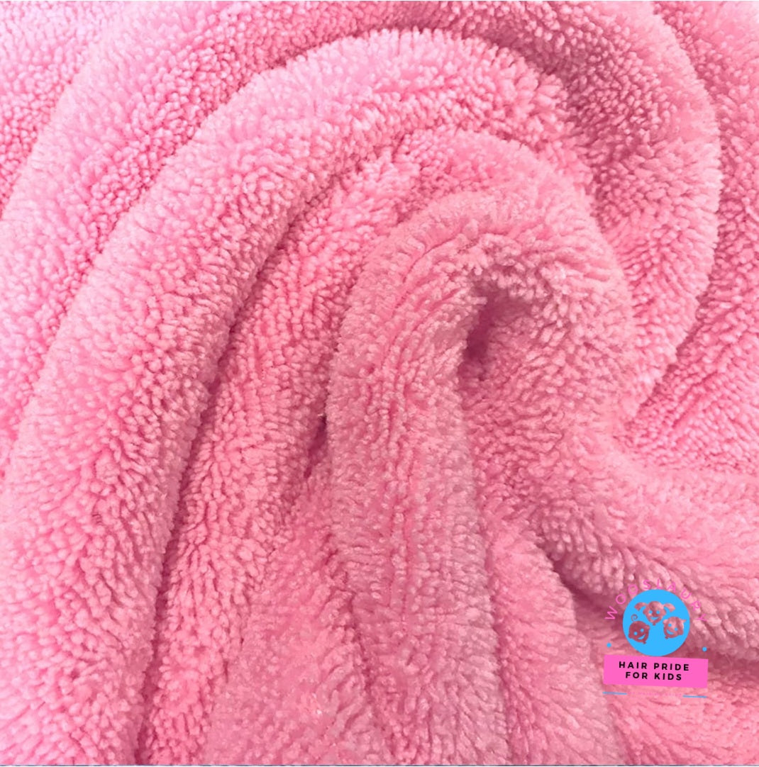 Hair wrap drying towel